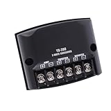 LUCKDANO 2 -Wege -Crossover, Crossover Auto Audio mit 2PCS ABS und Metal Car Audio für Auto Soundsystemteile