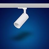 Mextronic 3-Phasen-LED-Strahler für Stromschienen/Schienensystem (GU10) dreh- und schwenkbar für GU10 Leuchtmittel