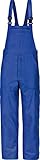 Wellwork Cargo-Arbeitslatzhose Latzhose Basic Baumwolle 250g/m² Kornblau (50)