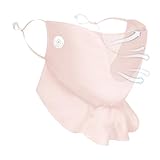 Teksome Golf-Gesichtsmaske für Damen, Golf, Sport, Gesichtsschutz, Maske, Outdoor-Freizeitkleidung, Schal, hautfreundlich, atmungsaktiv, halbes Netzgewebe für Mutter, Ehefrau, Freundin