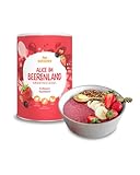 OATSOME® Alice Im Beerenland | Smoothie Bowl Mit Acai & Erdbeeren | 100% Natürlich, Vegan & Ohne Zuckerzusatz + Zusatzstoffe | Einfache Zubereitung | Frühstück | Superfoods | Gefriertrocknung | 400g