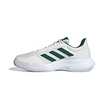 adidas Unisex Court Spec 2 Tennis Shoes, Off White/Collegiate Green/Cloud White, 44 2/3 EU