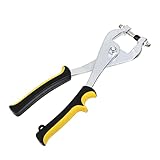 Veemoon Lochzange Holzbearbeitung Locher Puncher Gürtel Werkzeug Lederzange Lochstanzmaschine Chrom-vanadium-legierter Stahl