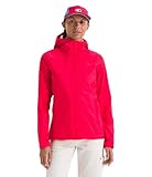 THE NORTH FACE Damen Venture 2 wasserdichte Regenjacke mit Kapuze (Standard und Übergröße), Hibiskus, Größe S