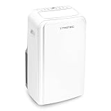 TROTEC Klimagerät PAC 3910 X – 3,9 kW (13.300 BTU), 3-in-1: Kühlen, Entfeuchten, Ventilieren, für Räume bis 130 m³, inkl. Zubehör & Fernbedienung