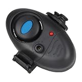 Fischbissanzeiger - Pfostenalarme mit Ton und LED-Licht | Alarmanlage zum Anklemmen, empfindliches Bisswarngerät, kompakte Nachtausrüstung P