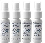 kelav 4 Stück 20 ml Brillenreinigungsspray, Langlebig Anti Beschlag Brillenreiniger Spray für Schwimmbrillen und Windschutzscheibe