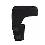 Kiuiom Stabilisierende Oberschenkelbandage,Hüftbandage Für Ischias-Schmerzlinderung,Hamstring-Hüftbandage Für Frauen & Männer,Verstellbare Unterstützung Für Hüftschmerzen,Für Arthritis,Bursitis