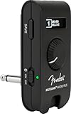 Fender Mustang Micro Plus Gitarrenverstärker, Ultimativer Persönlicher Kopfhörerverstärker mit 25 Verstärkermodellen, 25 Effekten, Bluetooth und 100 Presets, USB Wiederaufladbar