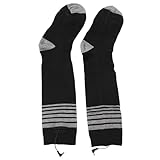 Erhitzte Socken 3 Positionstemperaturkontrolle Kaltproof Langrohr Heizsocken für Männer Frauen Wintergebrauch