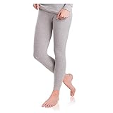 MT Damen Ski- & Thermohose - Winter Unterhose mit weicher Innenseite - Sports Grey M