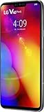 LG V40 ThinQ Smartphone 128 GB (16,3 cm (6,4 Zoll) OLED-Display mit Notch, Triple-Hauptkamera, IP68 und MIL-STD-810G), Platinum Grey