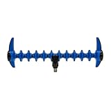 Angelkapselhalter – Allzweck-Rutenauflage Kopf Angelgriffunterstützung – stabile Stangenhalterung Halterung Pole Pod Stützständer für Teich See Ufer