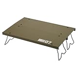 kinrguiyuez Klappbarer Campingtisch | Aluminium Campingtisch Klapptisch Tragbar | Stabiles & Praktisches Campingmöbel Für Outdoor Aktivitäten Wie Angeln, Strandurlaub Und Gartencamping