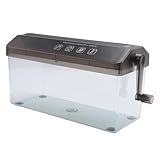 Feeuid Aktenvernichter Desktop Manuell Mini Handschneidewerkzeug A4 Maschine Dokumente Zerkleinerer für Zuhause