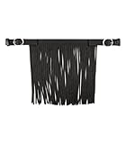 Waldhausen Fliegenfransen mit Schnallen, schwarz, WB