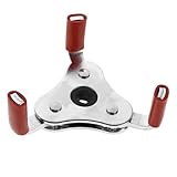 LIFKOME Aluminiumlegierung Rauchmelder Demontagewerkzeug Abnehmbarer Rauchmelderkopf Entferner für Wartung und Reparatur Multifunktionaler Transducer-Kopf Abzieher Robustes Zubehör für