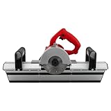 43°Fasenmaschine Fliesenschneider Präzisions-Fliesenschneidewerkzeug mit Sägeblatt 1200W 1300RPM,Durchmesser Schneidmessers 116MM für Fliesen/Keramikfliesen