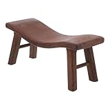 GARVALON Entspannendes Massage nackenhörnchen aus Hochwertigem Holz Ergonomisch Geformt für Schulter Nackenunterstützung Glatte Oberfläche ohne Verletzungsrisiko Klassisches Design für