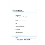 Haus & Grund Mietvertrag fuer Garagen und Stellplaetze (1 Satz, 2 Exemplare)