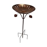 predolo Vogelhäuschen mit 5 stabilen Füßen für, geeignet für Terrasse und Garten