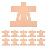 KLINNA 10 Stück Schulter Tape Vorgeschnitten – Kinesiotapes für Schultern | Elastisches Physio Tape, Wasserfestes Tape für Sport & Badminton zur Schmerzlinderung （Hautfarbe）