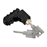 VICASKY 1Satz Fahrrad Scheibenbremsschloss Wasserdichtes Sicherheits Schloss für Fahrräder und Motorräder Kompakte Diebstahlsicherung mit Stabiler Struktur zu Transportieren