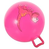 KOMBIUDA 5 STK Springender Ball Hüpfender Ball Hüpfende Spielzeuge Kinder Reiten Auf Bällen Hüpfbälle Mit Griffen Kinder Hüpfen Mit Dem Ball Bounce-Ball Sitzen Balanceball Für Kinder Flummi