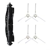 Haupt- und Seitenbürsten Ersatz-Kit für bObsweep Bob PetHair Appetite Roboter-Staubsauger, 1 Rollenbürste und 4 Seitenbürsten Set, N