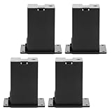 MAGICLULU 4 Stück 9v Batteriehalter für Gitarren und Bass Tonabnehmer Pickup Batteriefach für Aktive Gitarren Langlebiges Gitarrenzubehör für Musiker und Bands