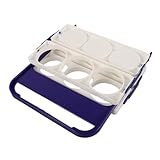 FUNNETOYU Bier körbe faltbar Falten Weinflaschenhalter handhaben Flaschen -Einkaufstasche Flaschenorganisator wiederverwendbarer Flaschenträger Wasserflaschenhalter Flaschenkorb pp