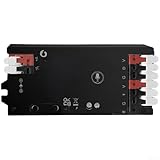 WiFi RGB LED Strip Controller Integriertes Mikrofon, Segmentierte Farbe, 100+ Beleuchtungsmodi, funktioniert mit WS2811 WS2812 für ESP32, 5-24 V DC (schwarz)