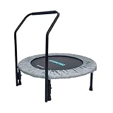 Cecotec Trampolin für Erwachsene, Ø 92 cm, abnehmbar und faltbar, Drumfit Jump 920, Trampolin 92 cm Durchmesser, 6 Beine, maximales Gewicht 100 kg