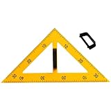 Großer Winkelmesser für Lehrer | Winkellineal | magnetisches Lineal für Lehrer, für Schule, Mathematikunterricht, Klassenzimmer, Kreidetafel, Architekten,