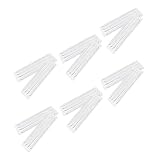 GALPADA 12 Blatt Transparente Verschleißfeste Fersenkissen Tragbare Fersenliner Rutschfeste Anti reibung Heel Pads für Damenleder High Heels Freizeitschuhe Bequemer Schutz gegen Blasen