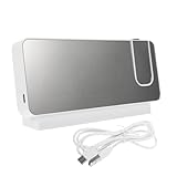 VINTORKY 1Satz Digitaler Projektionswecker für LED Tischuhr mit Hochauflösender Anzeige und Projektionsfunktion für Schlafzimmer und Büro USB Betrieben