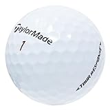 LostGolfBalls - 12 gebrauchte und recycelte Tour-Response-Golfbälle für Taylormade in neuem Zustand, recycelte gebrauchte Golfbälle, AAAAA-Qualität, Weiß