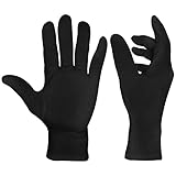 EXBRIECO Handschuhe aus 100% Baumwolle, 2, 6 oder 12 Paar, feuchtigkeitsspendend, weich, Stoffhandschuhe, bequem, Handpflege, Schutz vor trockener Haut oder Ekzemen, Schmuck, Kellner, Kostüm.