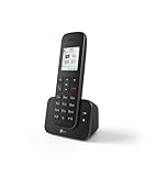 Telekom Sinus A 207 Schwarz DECT Festnetztelefon mit Anrufbeantworter