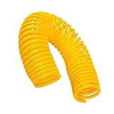 BUTIFULSIC 1 Rolle Hochdruck-Autowaschwasserleitung Coil Gartenschlauch Hochleistungsschlauch wasserschlauch Flexibler Autowaschschlauch expandierender Schlauch Autowaschversorgung Eva Yellow