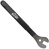 Point Werkzeug Pedalschlüssel - gummierter Griff - SW 15, schwarz, 280 mm,