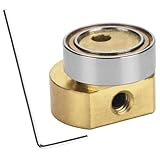 Housoutil Rotationsmotor Ersatzteil Exzenterrad Tätowierrad Metall Gold 1 Stück mit Passendem Inbusschlüssel für Tattoo Studio und Tätowierer