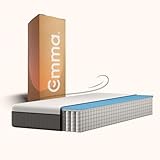 Emma Original Lite+ Matratze 90x200 cm – 22 cm Hybridmatratze mit 3-Zonen-Taschenfederkern & Kaltschaum – atmungsaktive Matratze mit kühlendem Bezug für erholsamen Schlaf