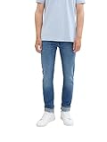 Tom Tailor Denim Herren Piers Slim Jeans, 10110 - Blue Denim, 33/32
