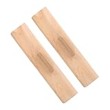 VICASKY 2Stücke Stapelbare Quiltbretter aus Holz Schnelles Faltbrett für Bettdecken Kleidung für Falttraining Familien und