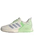 adidas Dropset 3 Sneaker, Unisex, für Erwachsene, Halo Silver Semi Green Spark Lime Burst, 44 2/3 EU Ancho