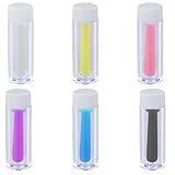 GXGM Kontaktlinsensauger, Linsensauger für harte Linsen, Formstabile Jahreslinsen, mehrfarbig, 6 Stück