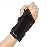 BraceUP Handgelenkbandage - Handgelenk Bandagen, Handgelenkbandage, Handgelenkstütze, Karpaltunnelsyndrom und Tendinitis-Schmerzlinderung (Rechte Hand, L/XL)