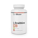 GymBeam L-Ornithin HCl (Kapseln) - 500 mg pro Tagesdosis, unterstützt den Harnstoff-(Ornithin)-Zyklus und die Ammoniak-Entgiftung, geeignet für Veganer und Sportler, 90 caps