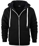 SwissWell Hoodies für Männer mit Kapuze Sweatshirts Warmer Kapuzenpulli Gefütterte Sweatjacke Winter Kapuzenjacke